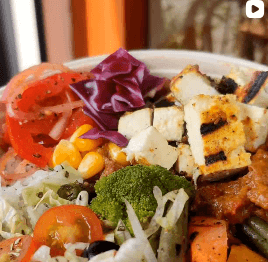 Burrito bowl with Paneer for Non - Veg Chicken